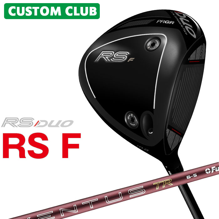 乐天商城 - 【メーカーカスタム】 プロギア RS DUO RS F ドライバー 2026 26 VENTUS TR RED カーボンシャフト 【 2026年モデル 】 カスタムクラブ PRGR アールエス デュオ ドライバー エフ ドライバー