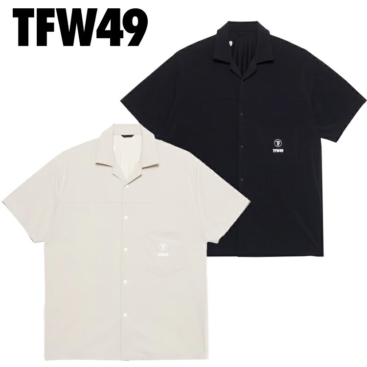 [Store Inventory Linked] TFW49 COMBINATION OPEN COLLAR SHIRTS Combination Open Collar Shirt Jacket Men's Golf Wear Simple Stylish T062610004