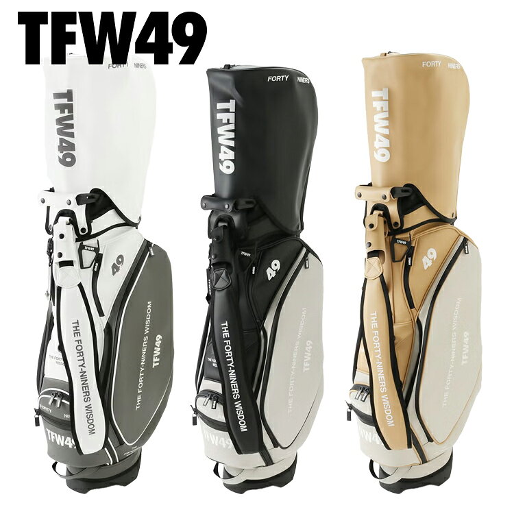 Candy Bag - 【店舗在庫連動】 TFW49 LEATER CADDIE BAG レザー キャディバッグ T132610004 ゴルフバッグ シンプル おしゃれ TFW49ゴルフ
