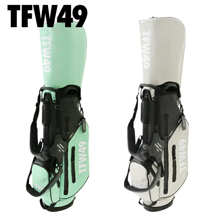 Candy Bag - 【店舗在庫連動】 TFW49 NYLON CADDIE BAG ナイロン スタンド キャディバッグ T132610018 ゴルフバッグ シンプル おしゃれ TFW49ゴルフ