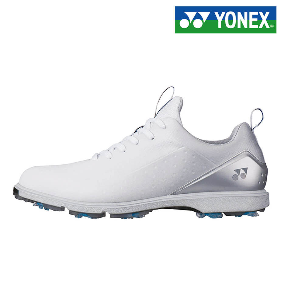 ヨネックス パワークッション エクリプション1 メン シューズ メンズ SHG-E01M ホワイト 3.5E 防水 ソフトスパイク ゴルフ用品 YONEX