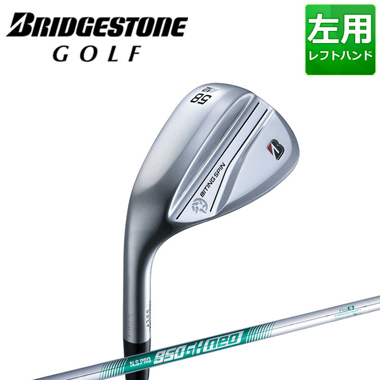 樂天商城 - ブリヂストン ゴルフ BITING SPIN ウェッジ N.S.PRO 950GH neo スチールシャフト メンズ 左用 ゴルフ BSPN1I BRIDGESTONE GOLF 2024