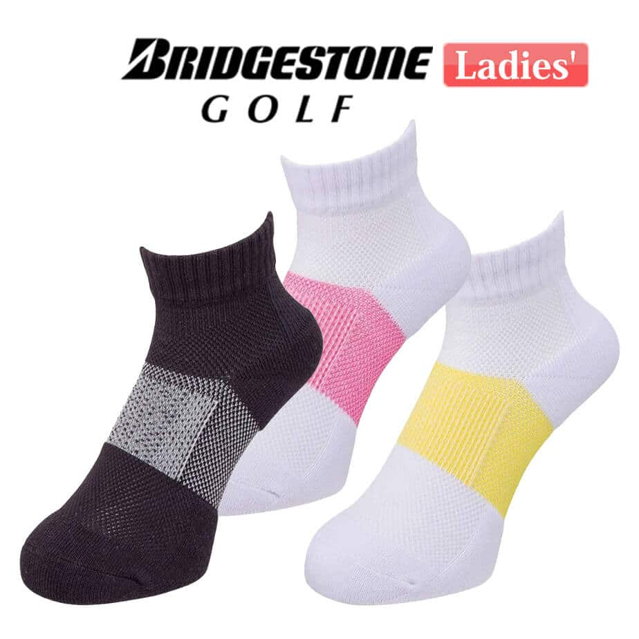 ブリヂストン ゴルフ ハイパーソックス HYPERSOX アンクルホールド レディース SOG353 ショート丈 BRIDGESTONE GOLF