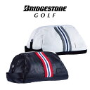 ブリヂストンゴルフ ラウンドポーチ メンズ ACG221 黒 白 ゴルフ BRIDGESTONE GOLF