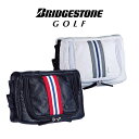 ブリヂストンゴルフ ラウンドポーチ メンズ ACG223 黒 白ゴルフ BRIDGESTONE GOLF その1