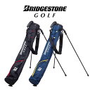 ブリヂストン ゴルフ セルフクラブスタンド メンズ CCG220 黒 紺 ゴルフバッグ クラブケース ゴルフ BRIDGESTONE GOLF その1