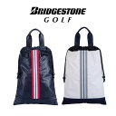 ブリヂストンゴルフ シューズケース メンズ SCG220 黒 白 ゴルフ BRIDGESTONE GOLF その1