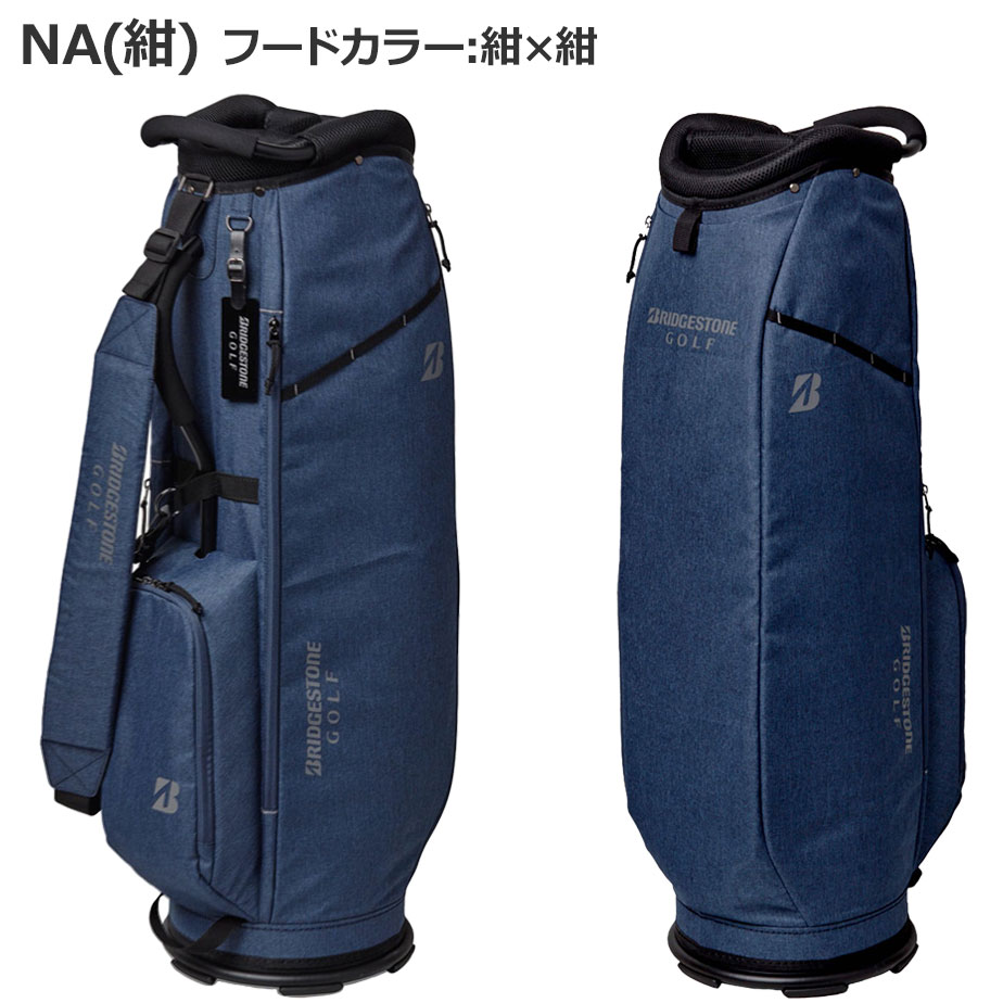 ブリヂストン ゴルフ 軽量アルミフレームモデル キャディバッグ CB2621 メンズ 9型...