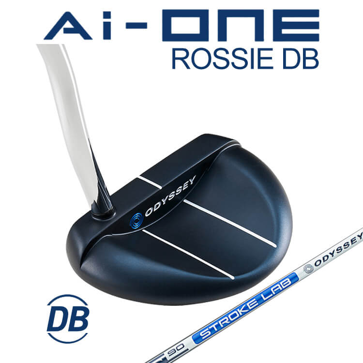 オデッセイ AI-ONE ROSSIE DBパター STROKE LAB 90 スチールシャフト パター Odyssey エーアイワン Ai-ONE Pistolグリップ 右用 ゴルフ 日本正規品