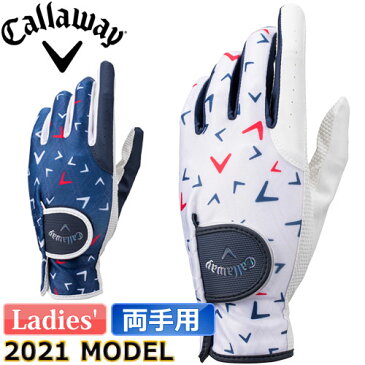 Callaway [キャロウェイ] Chev Dual [シェブ デュアル] レディース ゴルフ グローブ 【両手用】 21 JM