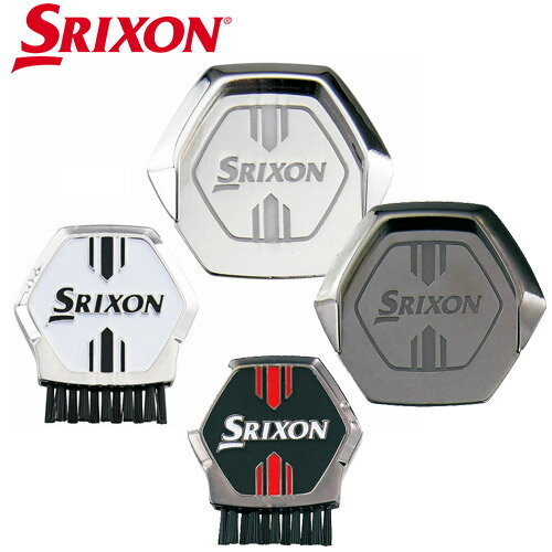 DUNLOP [ダンロップ] SRIXON-スリクソン- ポケットマーカー (ブラシ付き) GGF-25315【2022年カタログ掲載モデル】