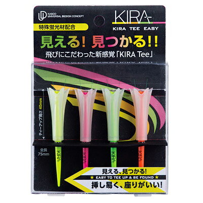 Kasco [キャスコ] KIRA [キラ] ティーイージー 4本入り 147662