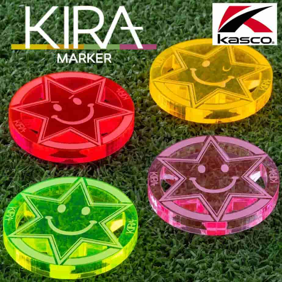 キャスコ KIRA 集光性カジノマーカー KIZM-2320 キラ ゴルフ用品 ラウンド用品 2023年モデル Kasco