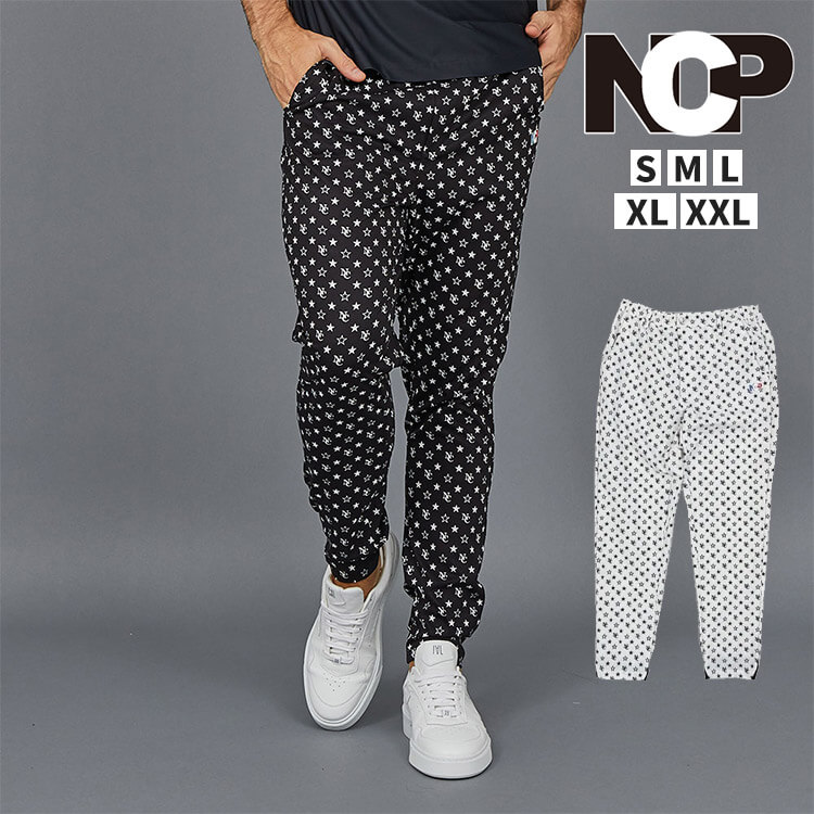 NO COMMENT PARIS (ノーコメントパリ) NC スポーツ ウーヴァンパンツ プリント オールオーバー NCP NC SPORTS WOVEN PANTS PRINT ALL OVER ゴルフウェア ゴルフパンツ おしゃれ メンズ 男性 NCP-LPM0001