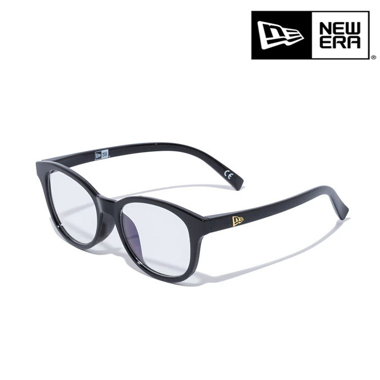 ニューエラ サングラス ボストン スクエアレンズ シャイニーブラックフレーム ライトブルーレンズ 14518156 ゴルフ NEW ERA