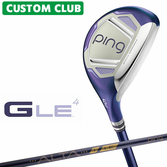 樂天商城 - メーカーカスタム ピン G LE 4 レディース ハイブリッド 右用 ALTA J LE カーボンシャフト 日本正規品 ゴルフ PING 2026モデル メーカー正規カスタム