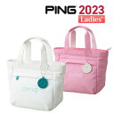 \ポイント10倍/ ピン GB-L2302 ソフト PU ラウンドトートバッグ レディース 36852-01 36852-02 PING