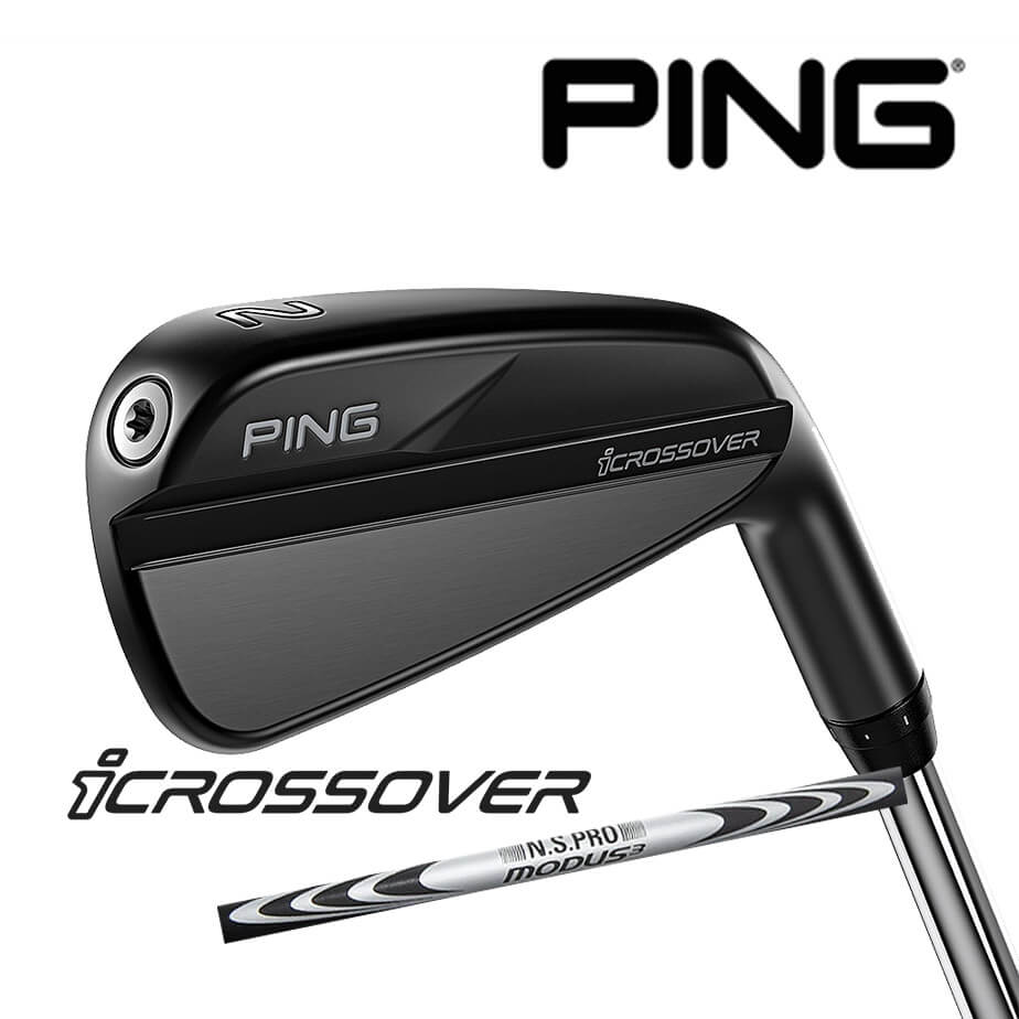 【カスタムフィッティング】ピン icrossover [i クロスオーバー] N.S.PRO MODUS3 HYBRID GOST シャフト メンズ 右用 日本正規品 ゴルフ PING