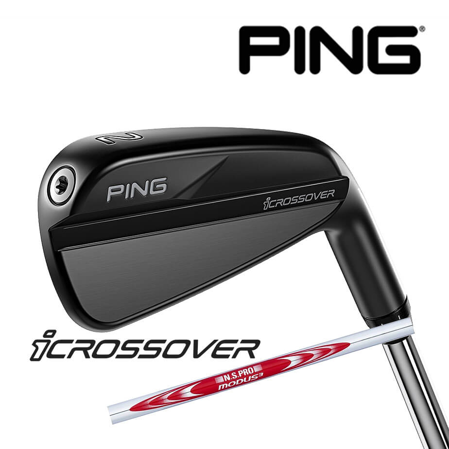 【カスタムフィッティング】ピン icrossover [i クロスオーバー] N.S.PRO MODUS3 TOUR 125 スチールシャフト メンズ 右用 日本正規品 ゴルフ PING