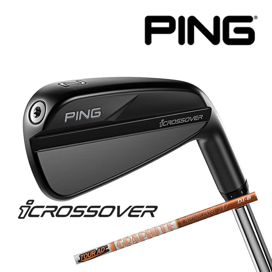 【カスタムフィッティング】ピン icrossover [i クロスオーバー] TOUR AD DI カーボンシャフト メンズ 右用 日本正規品 ゴルフ PING