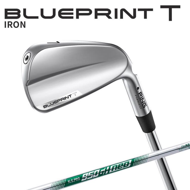 樂天商城 - ピン BLUEPRINT T アイアン6本セット(#5-PW) N.S.PRO 950GH neo スチールシャフト ブループリント T アイアン メンズ 右用 ゴルフ 日本正規品 PING