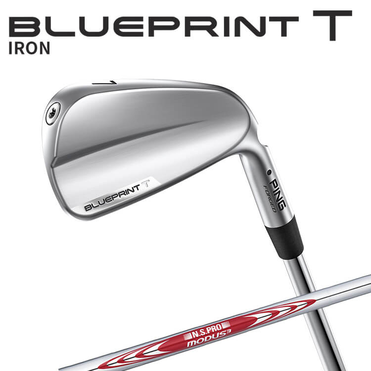 樂天商城 - ピン BLUEPRINT T アイアン6本セット(#5-PW) N.S.PRO MODUS3 TOUR 105 スチールシャフト ブループリント T アイアン メンズ 右用 ゴルフ 日本正規品 PING