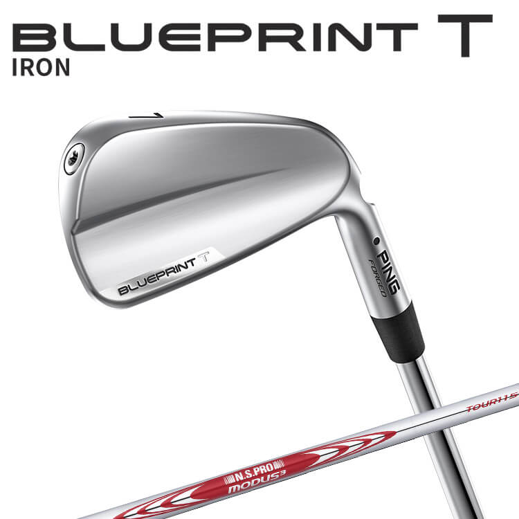 Iron - ピン BLUEPRINT T アイアン6本セット(#5-PW) N.S.PRO MODUS3 TOUR 115 スチールシャフト ブループリント T アイアン メンズ 右用 ゴルフ 日本正規品 PING