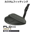 【カスタムフィッティング】ピン PLD MILLED PUTTER OSLO3 PING COMPOSITE-BLK 233 シャフト ガンメタル仕上げ メンズ 右用 ピーエルディー ミルドパター アンサーゴルフ 日本正規品 PING