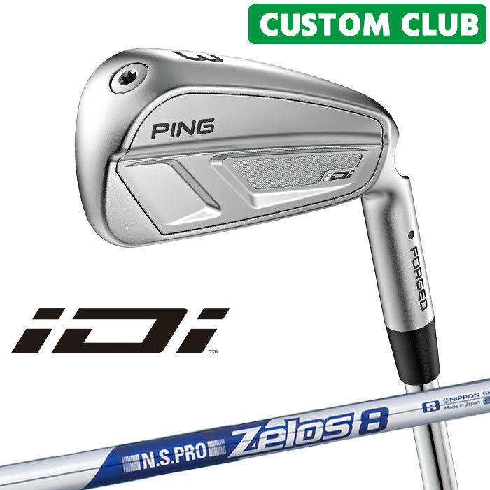 樂天商城 - メーカーカスタム ピン iDi ドライビングアイアン N.S.PRO ZELOS 8 スチールシャフト 2025モデル 右用 日本正規品 ゴルフ ユーティリティアイアン PING