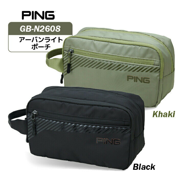 Other - ピン GB-N2608 アーバンライトポーチ39049 PING GOLF 軽量ラウンドポーチ 2026年モデル