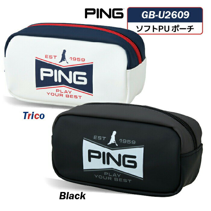 樂天商城 - ピンGB-U2609 ソフトPUポーチ 39062 PING メンズ ゴルフ 2026モデル