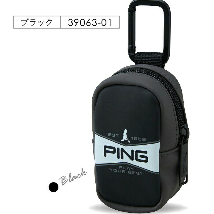 ピンGB-U2610 ソフトPUボールケース 39063 PING メンズ ゴルフ 2026モデル