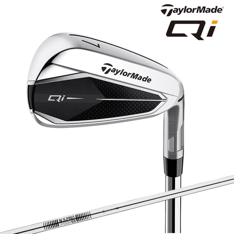 テーラーメイド Qi アイアン5本セット(#6-PW) N.S.PRO 910GH スチールシャフト キュー アイ 右用 ゴルフ TaylorMade 日本正規品のサムネイル