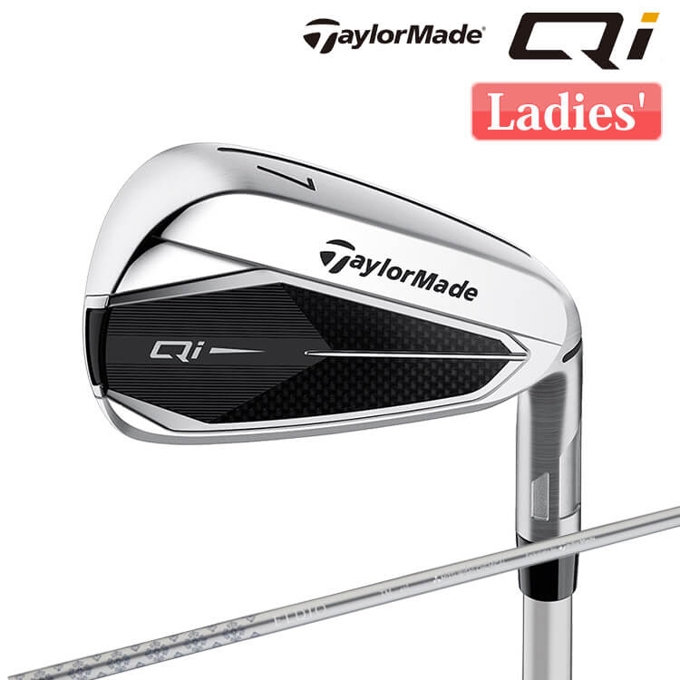 テーラーメイド Qi Women's アイアン5本セット(#7-PW,SW) ELDIO TM40 カーボンシャフト キュー アイ 右用 ゴルフ レディース TaylorMade 日本正規品