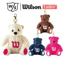 ウイルソンベア ボールポーチ レディース BEBP-2320 ゴルフ 2023年モデル ゴルフ用品 WILSON BEAR