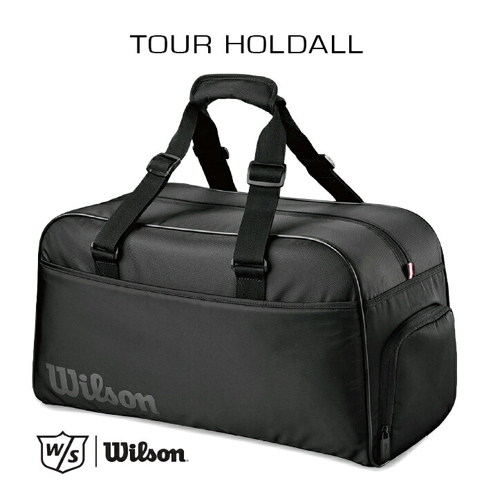 　ウィルソン TOUR HOLDALL ボストンバッグ メンズ シンプルで使いやすいボストンバッグ。大きく開くトップと便利なジッパー付きポケットを3つ備えた、使いやすい設計。 【商品仕様】 ■素材：ポリエステル ■サイズ：W50.8×D25.4×H27.9cm