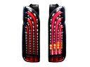 415COBRA LIGHT SABER SEQUENTIAL SQ-RED トヨタ ハイエース 200系用 カラー：インナーブラック×ライトスモークレンズ×レッドファイバー （CB-H200-LS101）【電装品】415コブラ ライトセーバー シーケンシャル LED TAIL LAMP LEDテールランプ