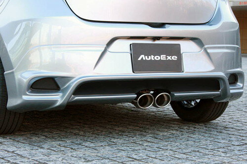 AUTOEXE リアアンダースポイラー マツダ デミオ 2WD プレミアテールマフラー装着車 DJ5FS/DJ3FS用 未塗装(MDJ2410)【エアロ】オートエクゼ スタイリングキット STYLING KIT REAR UNDER SPOILER【車関連の送付先指定で送料無料】