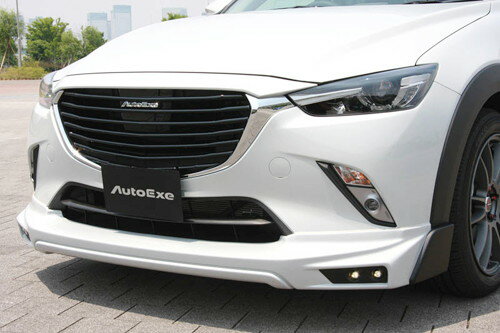 AUTOEXE フロントスポイラー マツダ CX-3 DK8FW/DK8AW/DKEFW/DKEAW用 未塗装(MDK2100)【エアロ】オートエクゼ スタイリングキット STYLING KIT FRONT SPOILER【車関連の送付先指定で送料無料】