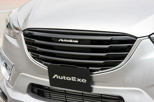 AUTOEXE フロントグリルガーニッシュ マツダ CX-5 KE2FW/KE2AW/KE5FW/KE5AW/KEEFW/KEEAW用 ピアノブラック塗装済(MKE2510)【エアロ】オートエクゼ スタイリングキット STYLING KIT FRONT GRILL GARNISH【車関連の送付先指定で送料無料】