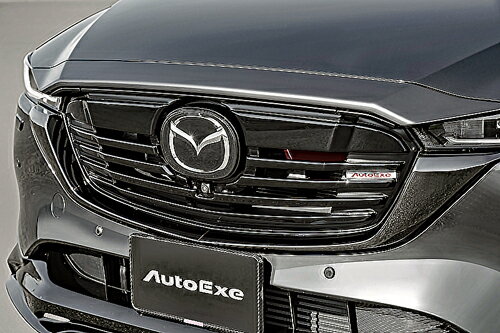 AUTOEXE フロントグリル マツダ CX-5 KF系-600001〜用 ピアノブラック/艶消しブラック2色塗装済(KGA1 V4 220)【エアロ】オートエクゼ スタイリングキット STYLING KIT FRONT GRILL【車関連の送付先指定で送料無料】