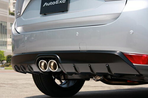 AUTOEXE Premium Tail Muffler + REAR UNDER PANEL マツダ CX-5 2.2L KF2P用 センター出し(MKF8Y50/MKF2400)【マフラー】【エアロ】オートエクゼ プレミアムテールマフラー リアアンダーパネル