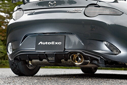 AUTOEXE リアアンダーパネル マツダ ロードスターRF NDERE/NDERC用 ブラック梨地（塗装不要）(MND2410)【エアロ】オートエクゼ スタイリングキット STYLING KIT REAR UNDER PANEL【車関連の送付先指定で送料無料】