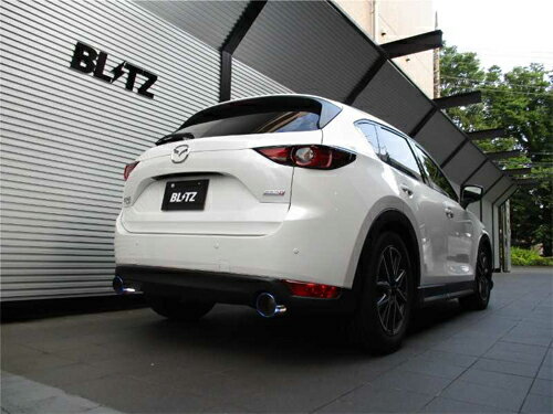 BLITZ NUR-SPEC VSR マツダ CX-5 KF2P用 (63167V)【マフラー】【自動車パーツ】ブリッツ ニュルスペック ブイエスアール