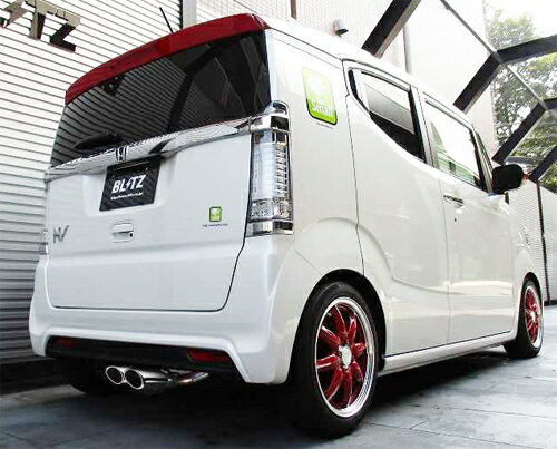 BLITZ NUR-SPEC VS ホンダ エヌボックス スラッシュ(N-BOX) JF1用 (63519)【マフラー】【自動車パーツ】ブリッツ ニュルスペック ブイエス