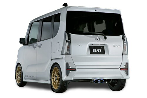 BLITZ NUR-SPEC CUSTOM EDITION VSR ダイハツ タントカスタム LA650S用 (63560V)【マフラー】【自動車パーツ】ブリッツ ニュルスペック カスタムエディション ブイエスアール