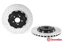 brembo FLOATING BRAKE DISC フロント用 ドリルドスリットディスク メルセデスベンツ AMG SL65 パフォーマンスパッケージ R230 230479 ローター390×36mm車用 (09.9313.33)【ブレーキローター】ブレンボ フローティングブレーキディスク