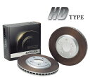 DIXCEL BRAKE DISC ROTOR HD Type フロント用 BMW 1シリーズ クーペ 135i E82 UC35/UC30用 (HD1214801S)【ブレーキローター】ディクセル ブレーキディスクローター HDタイプ