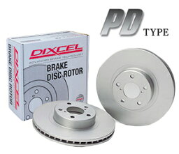 DIXCEL BRAKE DISC ROTOR PD Type リア用 ホンダ インテグラ タイプS DC5用 (PD3355060S)【ブレーキローター】ディクセル ブレーキディスクローター PDタイプ