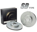 DIXCEL BRAKE DISC ROTOR SD Type フロント用 ジャガー Sタイプ J01FA/J01FB/J01FC/J01FD 車台番号N52048〜 ローター径326mm車用 (SD0514943S)【ブレーキローター】ディクセル ブレーキディスクローター SDタイプ